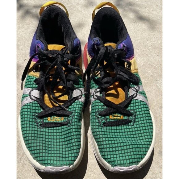 Nike Lebron Witness 7 Men's Size 7.5 Multicolor Basketball Shoes DM1123-501 - Picture 2 of 16